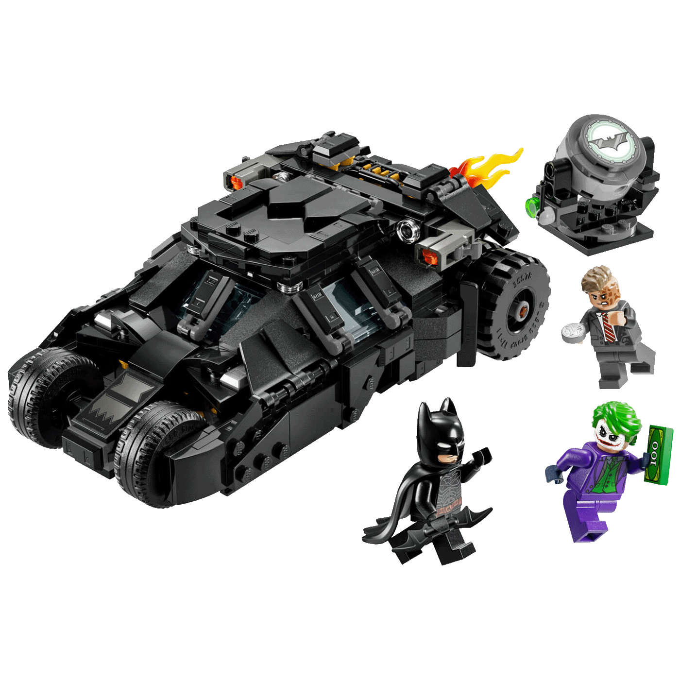 Lego Batman s Tumblerom protiv Two Facea i Jokera, Super Heroes