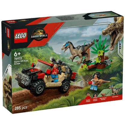 Lego Bjekstvo Raptora Terencem, LEGO Jurassic World