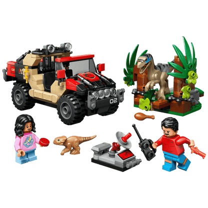 Lego Bjekstvo Raptora Terencem, LEGO Jurassic World