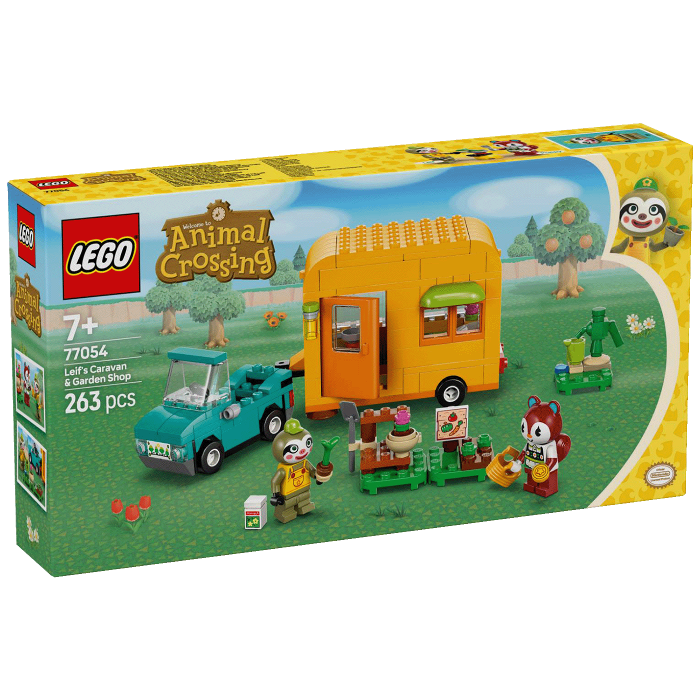 Lego Leif s kamp-kućicom i prodavnicom biljaka, Animal Crossing - Leif s kamp-kućicom i prodavaonicom