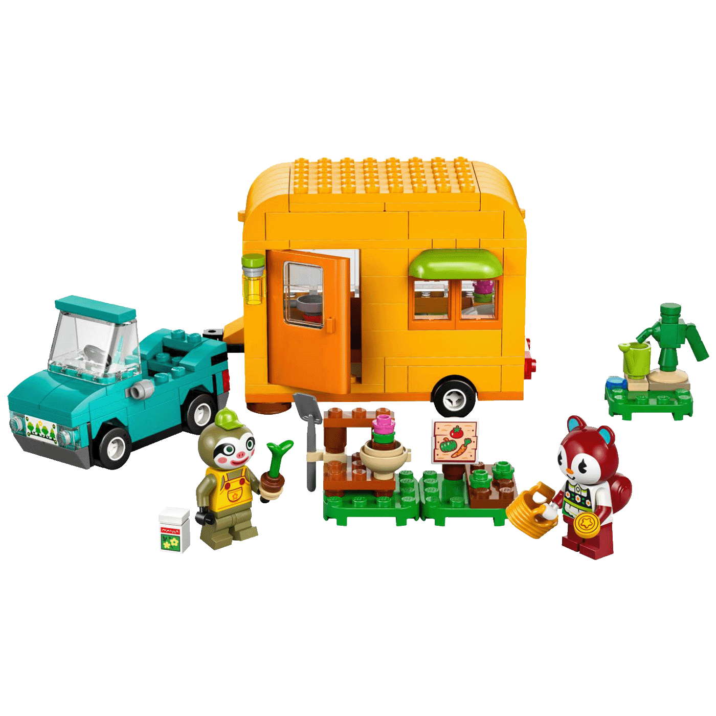 Lego Leif s kamp-kućicom i prodavnicom biljaka, Animal Crossing - Leif s kamp-kućicom i prodavaonicom