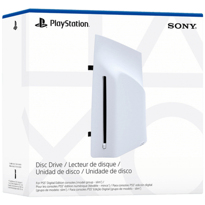 Sony Pogon za disk za PS5 Digital Edition (slim) ili PS5 Pro - PS5 Disc Drive (Slim D chassis)