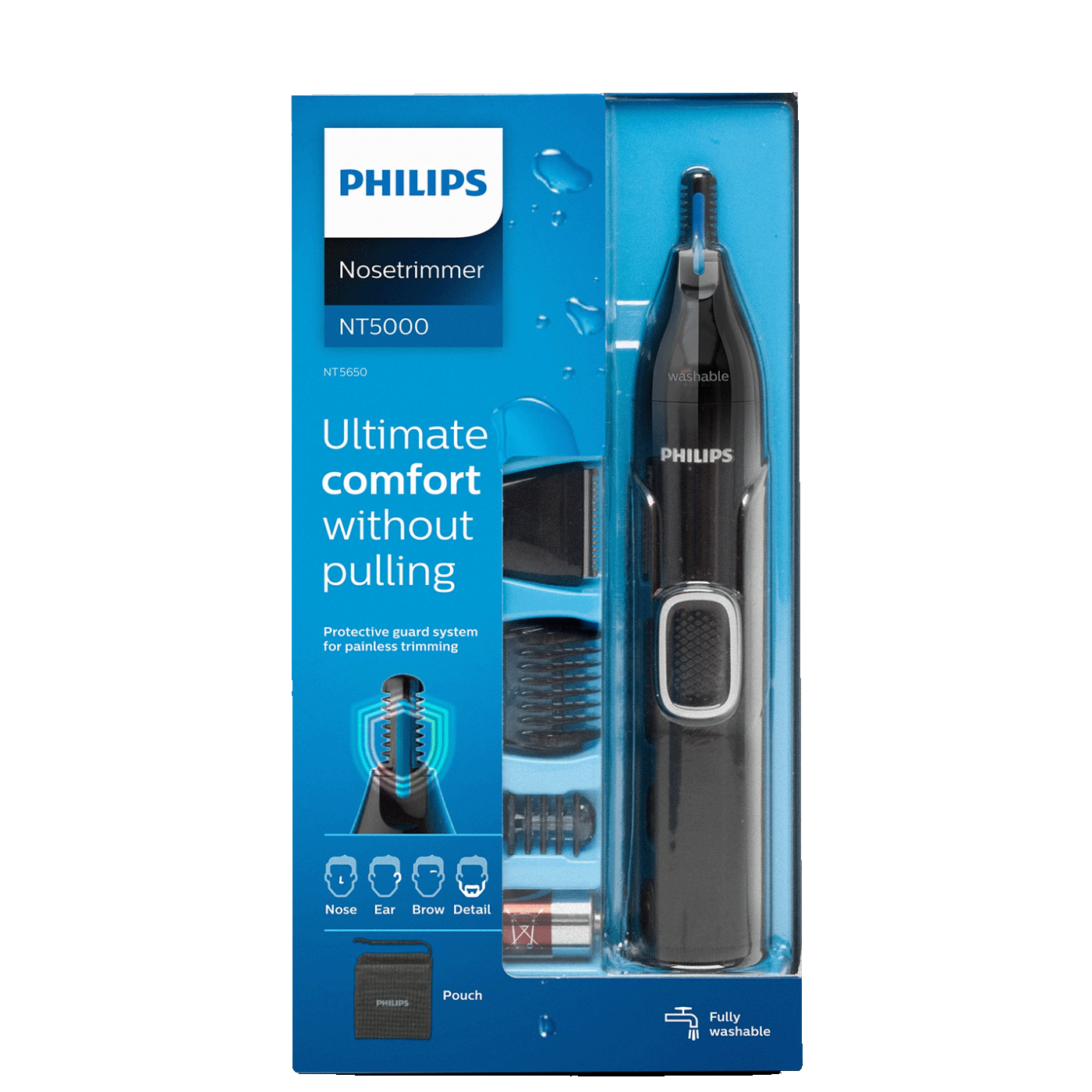 Philips Trimer za nos, uši i obrve, PrecisionTrim - NT5650/16