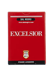 Dal Negro Karte Poker Dal Negro Excelsior Rosso