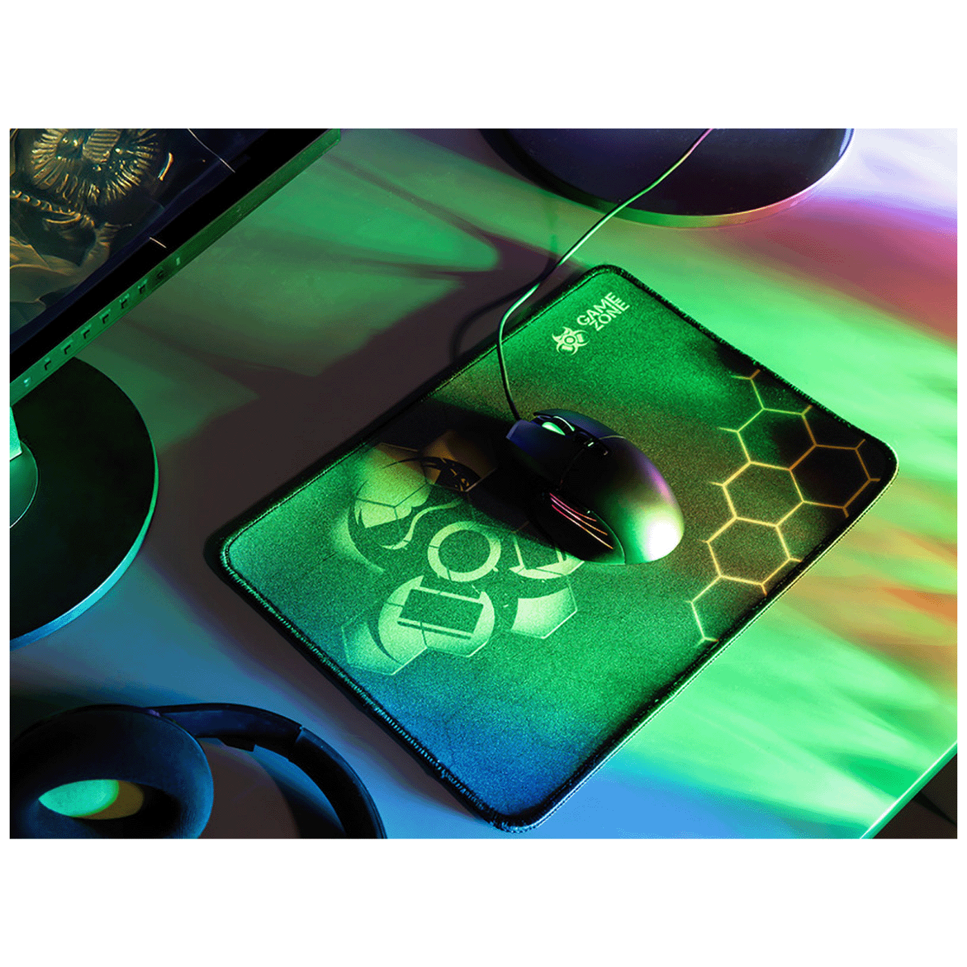 Tracer Podloga za miš, 35 x 28 cm - GAMEZONE Hexy3