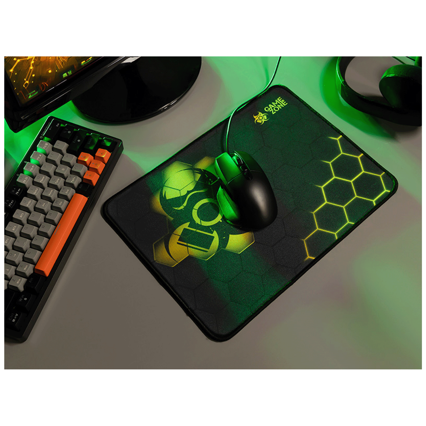 Tracer Podloga za miš, 35 x 28 cm - GAMEZONE Hexy3