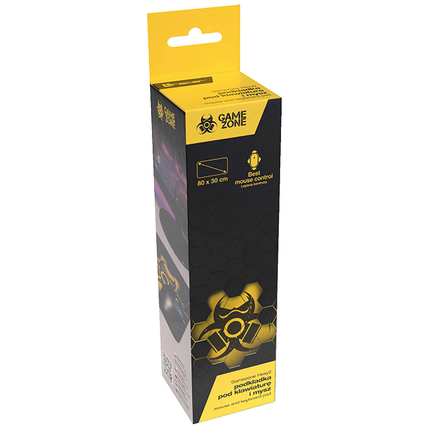 Tracer Podloga za miš, 80 x 30 cm - GAMEZONE Hexy2