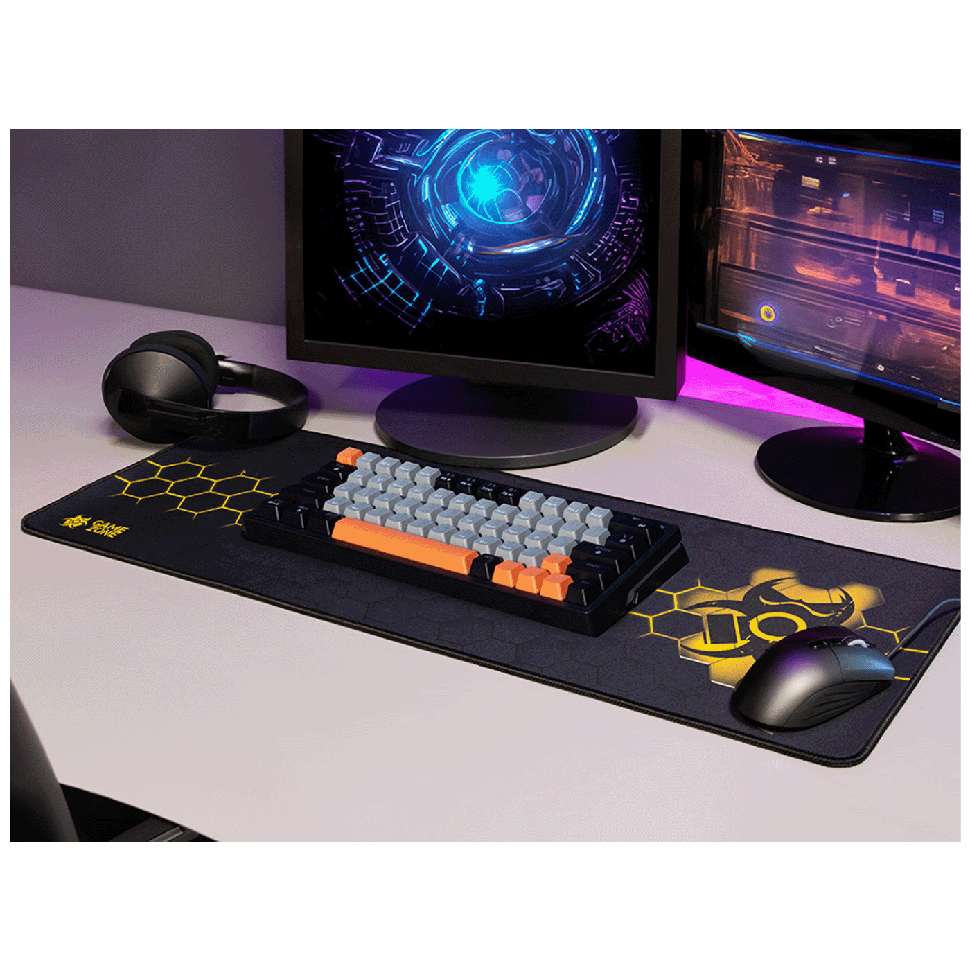 Tracer Podloga za miš, 80 x 30 cm - GAMEZONE Hexy2
