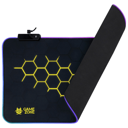 Tracer Podloga za miš, RGB, 80 x 30 cm - GAMEZONE Hexy1