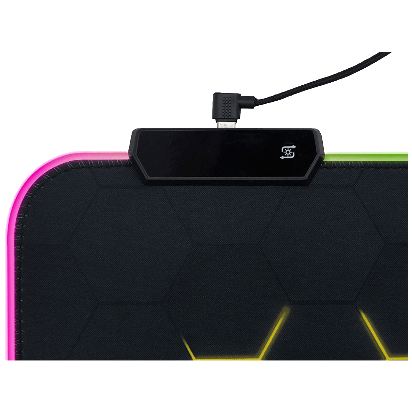 Tracer Podloga za miš, RGB, 80 x 30 cm - GAMEZONE Hexy1