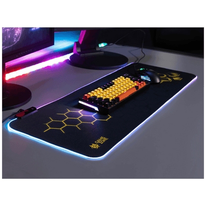 Tracer Podloga za miš, RGB, 80 x 30 cm - GAMEZONE Hexy1