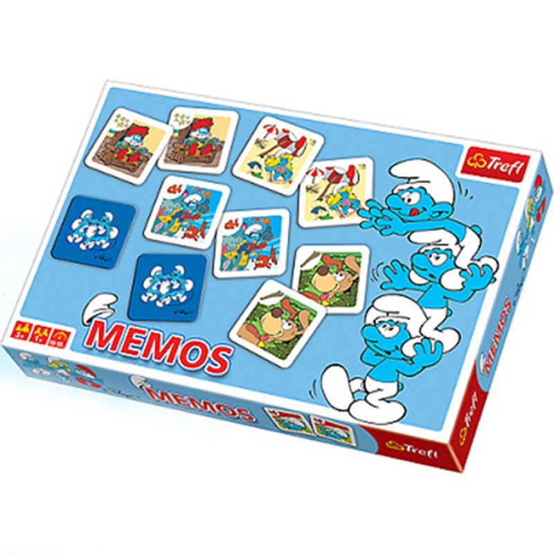 Disney Igra Memos Štrumfovi 00784 Trefl