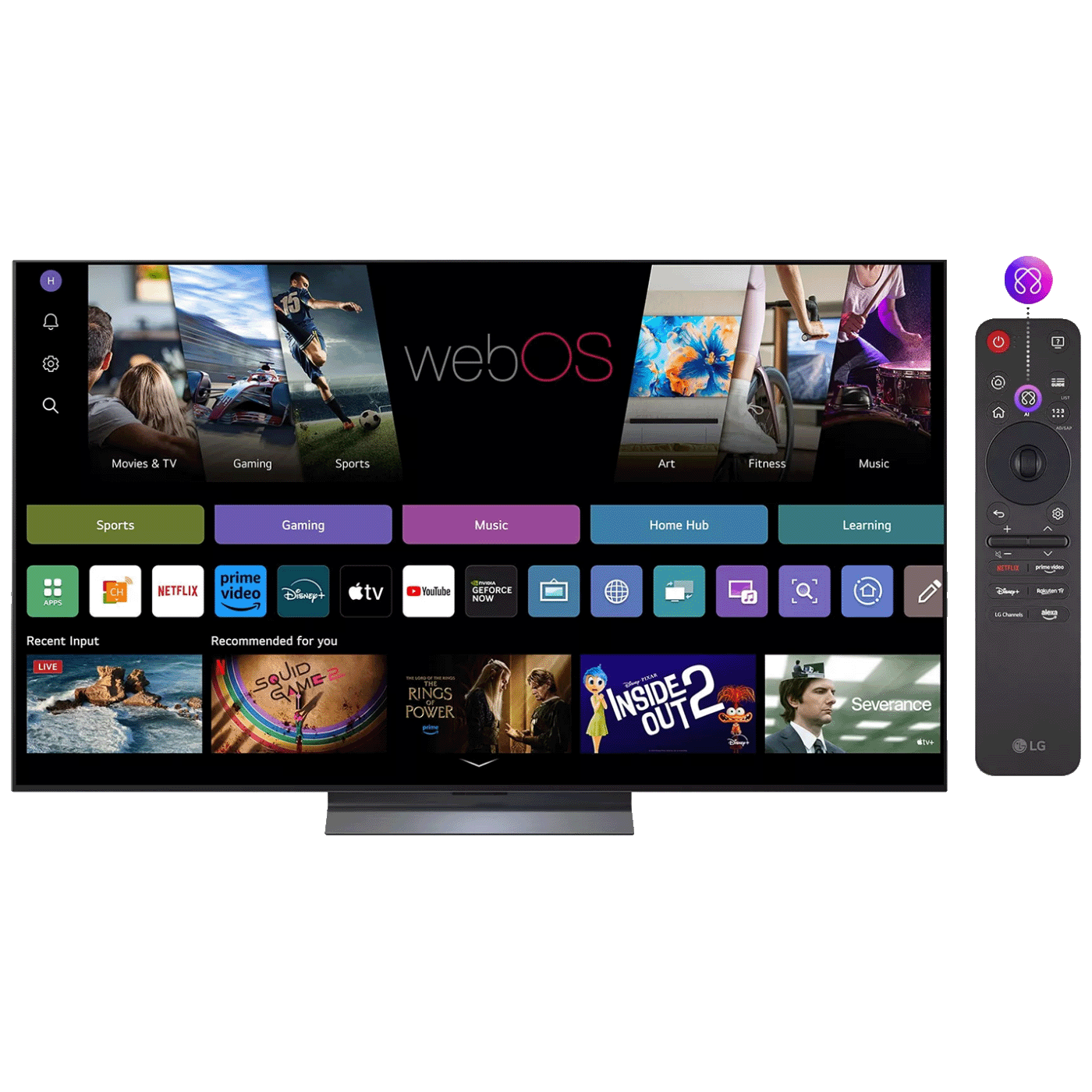 LG Televizor OLED evo AI C5 4K Smart 65" - OLED65C51LA