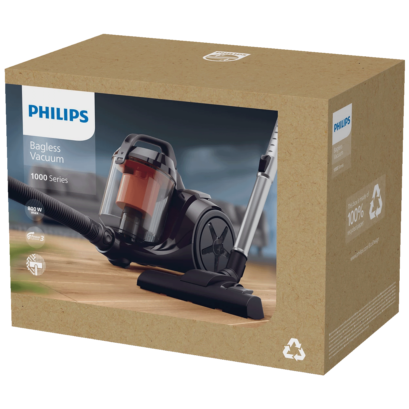 Philips Usisavač sa posudom, 800 W, PowerCyclone 3 - XB1142/10