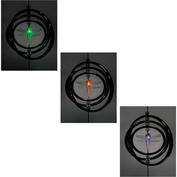 home Solarna vrtna rasvjeta, viseći ukras, vilin konjic, 250 mAh - MX 102