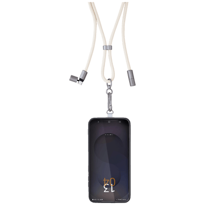 (Intenso) Vezica za mobitel i kabel za punjenje/podatkovni kabel - Cell Phone Charging Lanyard Beige