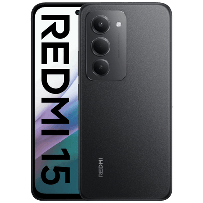 Xiaomi Smartphone 6.9", Octa Core 2.8GHz, RAM 8GB, 50Mpixel - Redmi 15 8GB/256GB Midnight Black