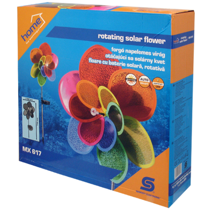 home Solarna vrtna dekorativna svjetiljka, cvijet, 300 mAh - MX 617