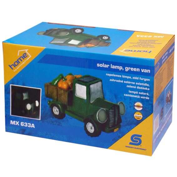 home Solarna vrtna dekorativna rasvjeta, kamionet, 300 mAh - MX 633A
