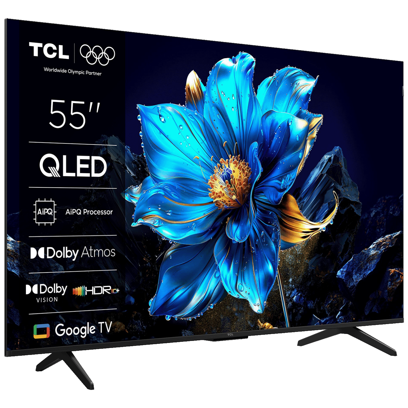 TCL Televizor Smart QLED P7K UHD 55", Google TV - 55P7K