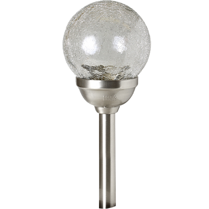 home Solarna vrtna LED lampa, staklena sfera, 600 mAh - MX 826