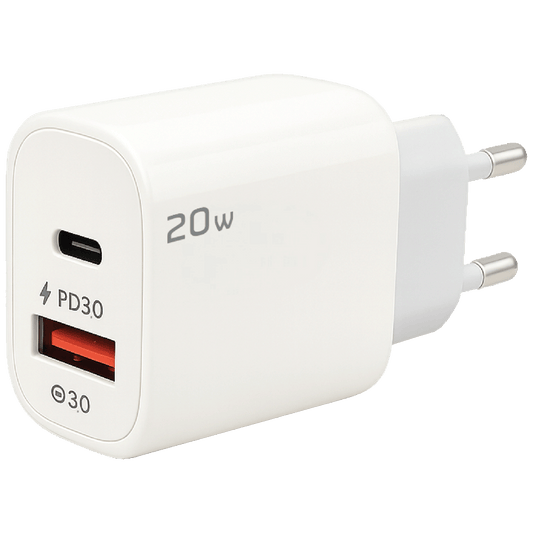 REDLINE Punjač kućni, 1 x USB-A, 1 x USB-C, 20W - GL-20-AC