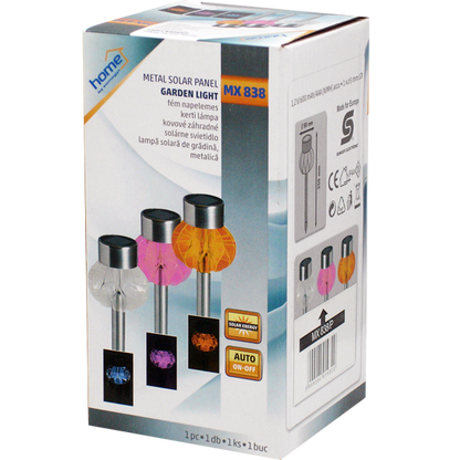 home Solarna vrtna dekorativna LED lampa, 600 mAh - MX 838/P