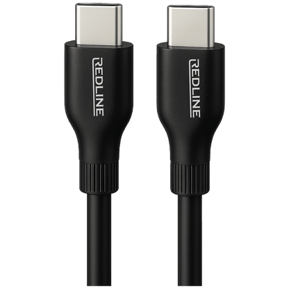 REDLINE Punjač sa USB-C kablom,  2 x USB-C, brzi, 35W, GaN - PQ351CC+CC1.2M60W