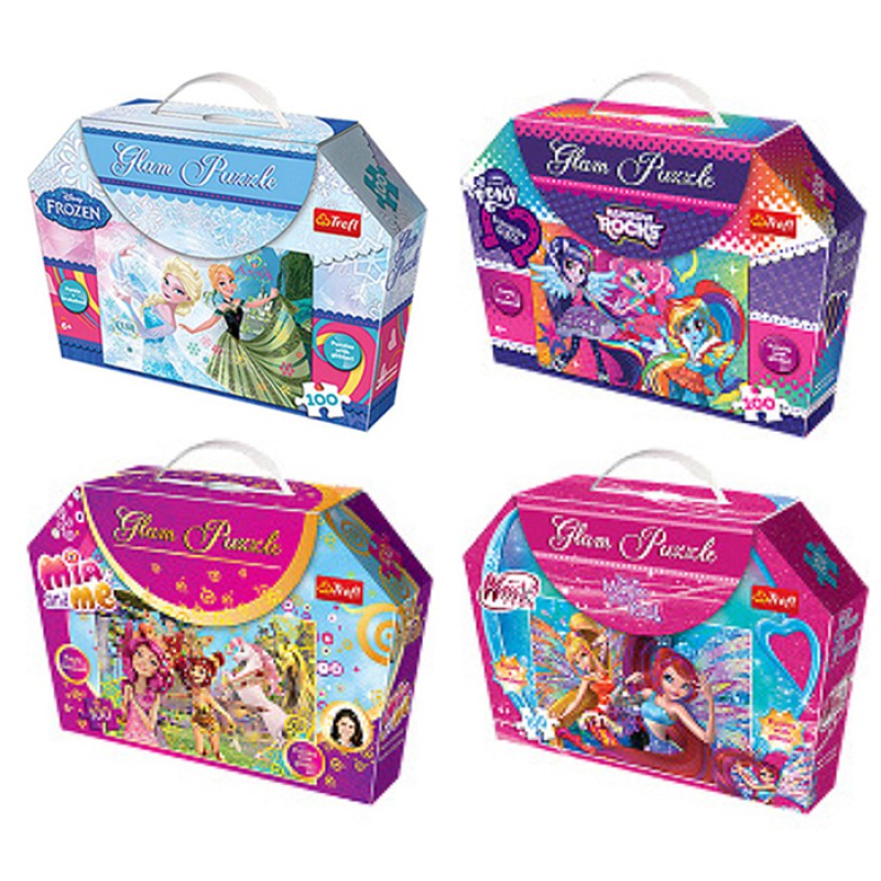 Trefl Puzzle 100 Glamour/ u Torbici/