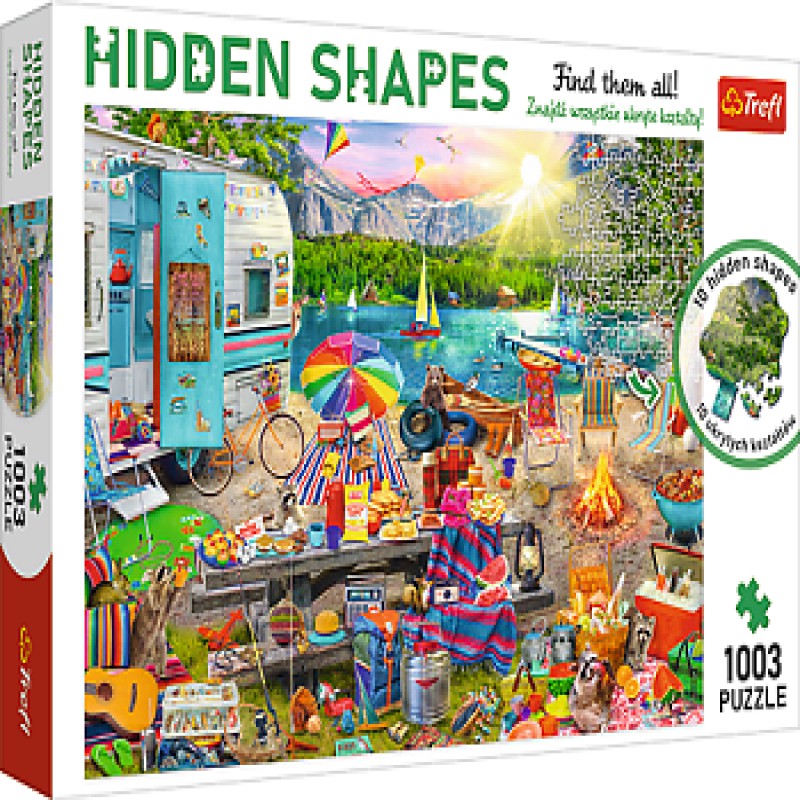 Puzzle 1000 Skriveni Oblici Sorto