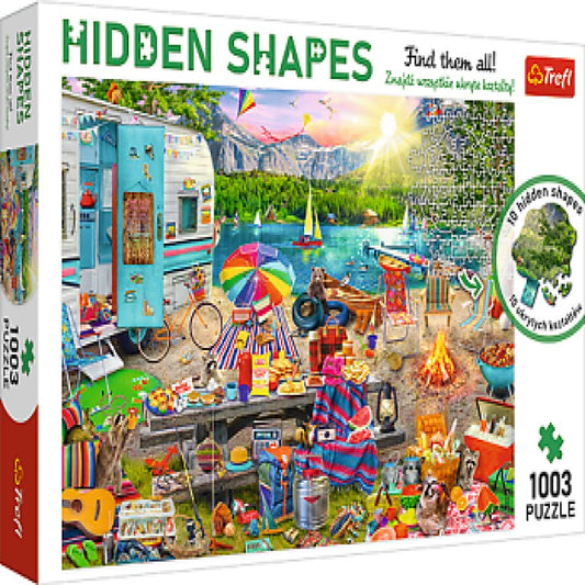 Puzzle 1000 Skriveni Oblici Sorto