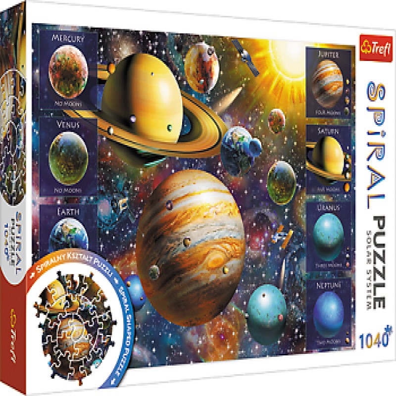 Puzzle 1040 Spiralne Sorto Trefl