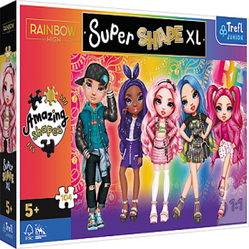 Puzzle 104 Xl Super Shape Trefl