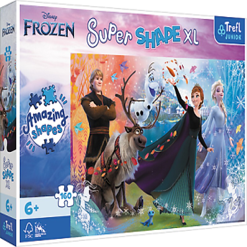 Puzzle 160 Xl Super Shape Trefl