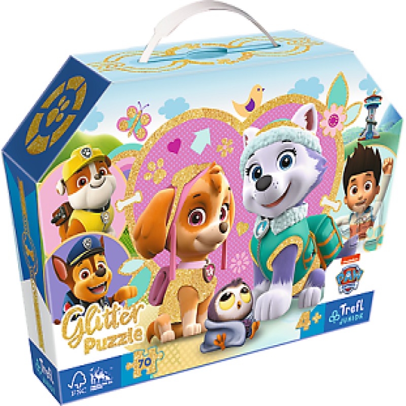 Puzzle 70 Glitter U Torbici Trefl