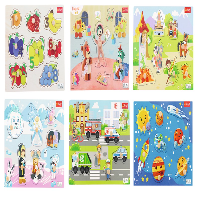 Drvene Puzzle Trefl