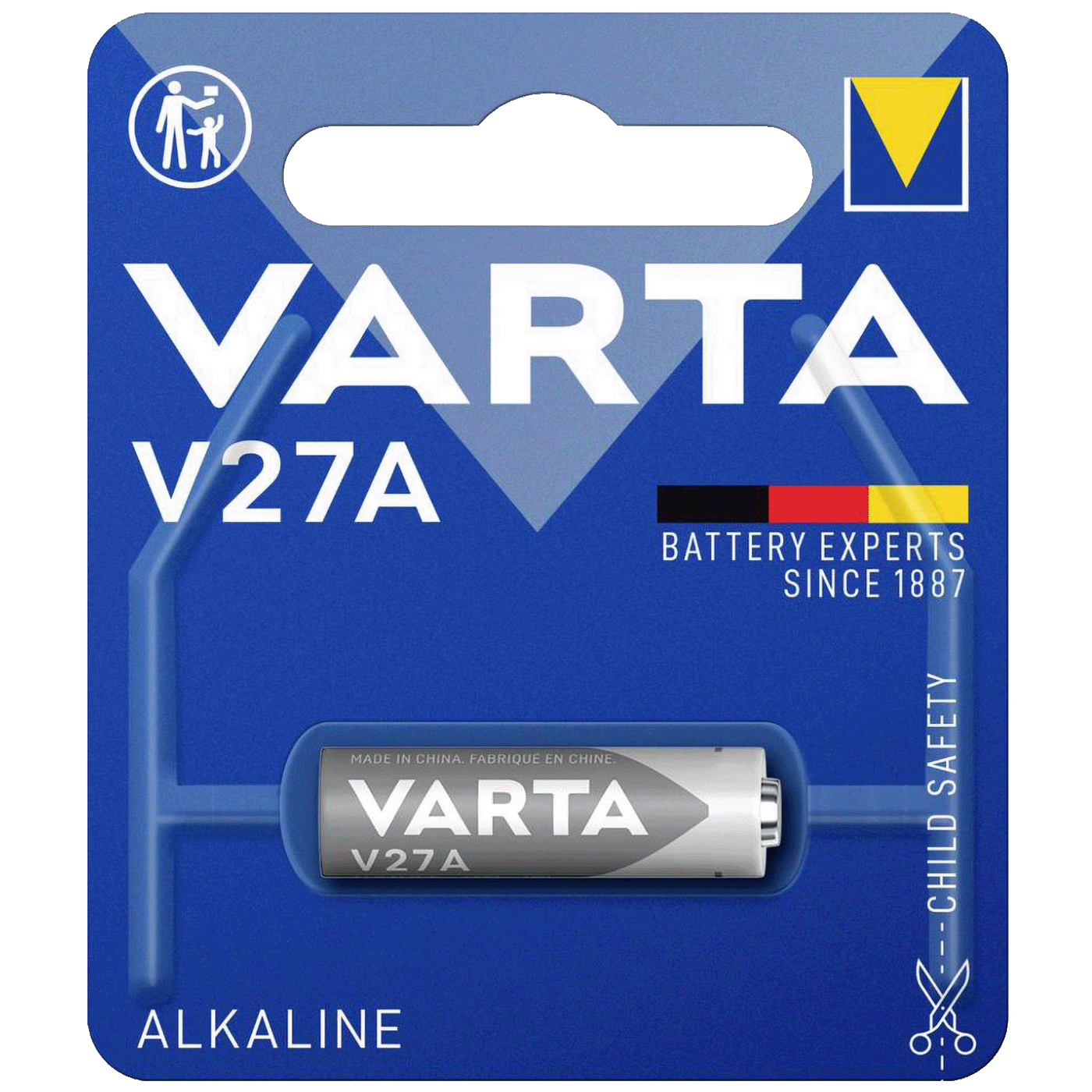 Varta  Baterija alkalna, 12V, LR27A, LR27, MN27, 27AE - V27A