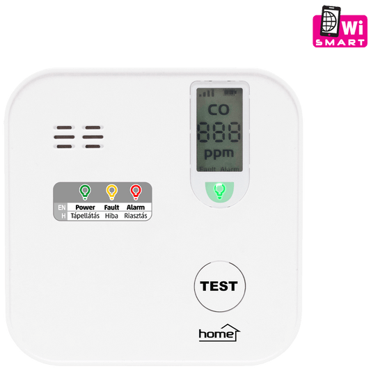 home Detektor ugljičnog monoksida, Smart, LCD ekran, WiFi - CO10SMART