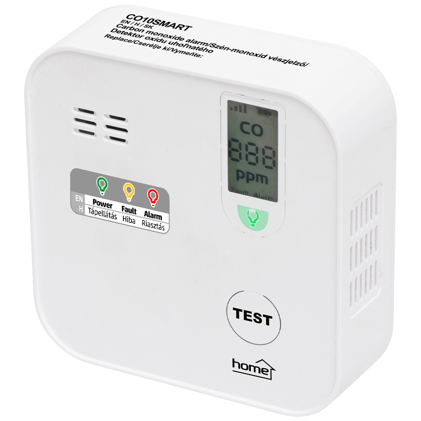 home Detektor ugljičnog monoksida, Smart, LCD ekran, WiFi - CO10SMART