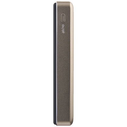 (Intenso) Prijenosni punjač, MagSafe, 10000mAh, bežični - POWERBANK MW10000 Champagne