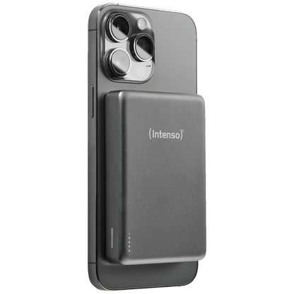 (Intenso) Prijenosni punjač, MagSafe, 10000mAh, bežični - POWERBANK MW10000 Gray