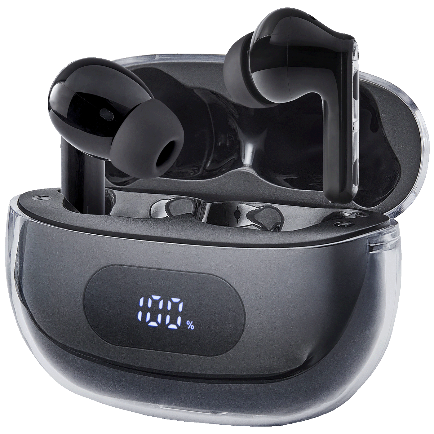 (Intenso) Slušalice bežične sa kutijicom za punjenje, ANC, Bluetooth - Buds Plus T310AE Black