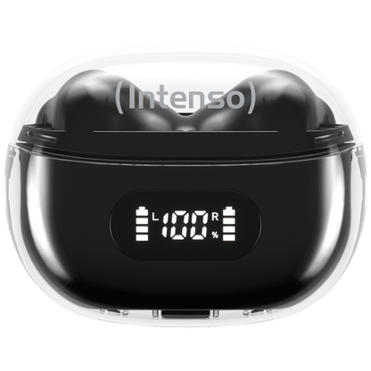 (Intenso) Slušalice bežične sa kutijicom za punjenje, ANC, Bluetooth - Buds Plus T310AE Black