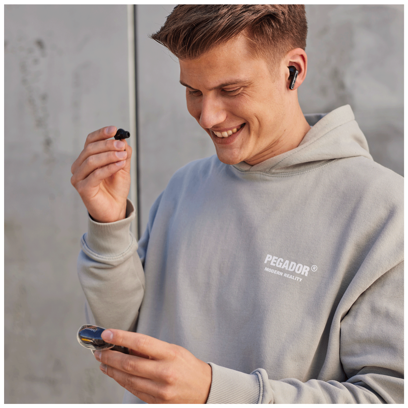 (Intenso) Slušalice bežične sa kutijicom za punjenje, ANC, Bluetooth - Buds Plus T310AE Black