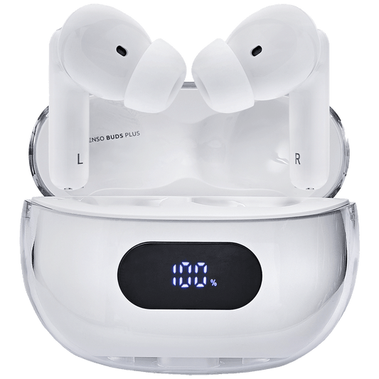 (Intenso) Slušalice bežične sa kutijicom za punjenje, ANC, Bluetooth - Buds Plus T310AE White