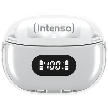 (Intenso) Slušalice bežične sa kutijicom za punjenje, ANC, Bluetooth - Buds Plus T310AE White