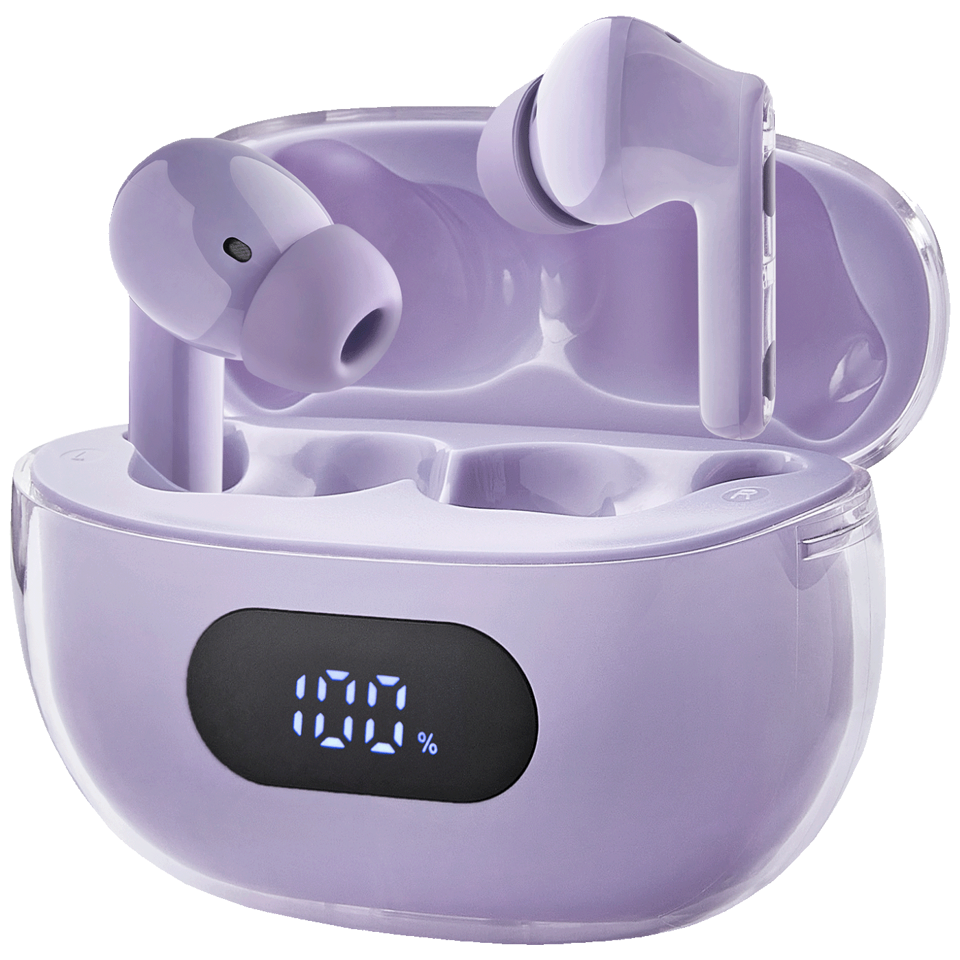 (Intenso) Slušalice bežične sa kutijicom za punjenje, ANC, Bluetooth - Buds Plus T310AE Purple