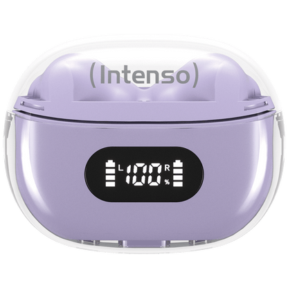 (Intenso) Slušalice bežične sa kutijicom za punjenje, ANC, Bluetooth - Buds Plus T310AE Purple