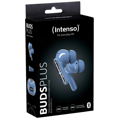 (Intenso) Slušalice bežične sa kutijicom za punjenje, ANC, Bluetooth - Buds Plus T310AE Blue