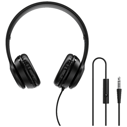 Borofone Slušalice sa mikrofonom, 3.5 mm, dužina kabela 1.2 met. - BO5 Star sound Black